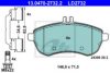 ATE 13.0470-2732.2 Brake Pad Set, disc brake